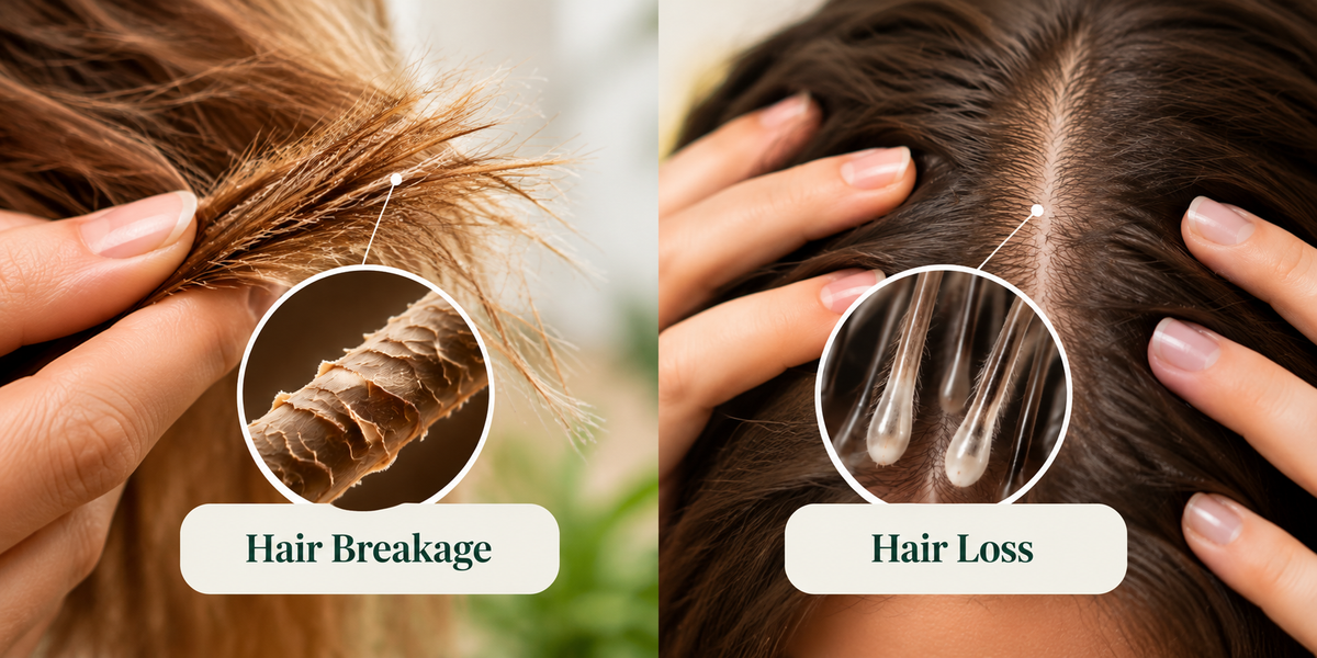 Hair Breakage vs Hair Loss: How to Tell the Difference