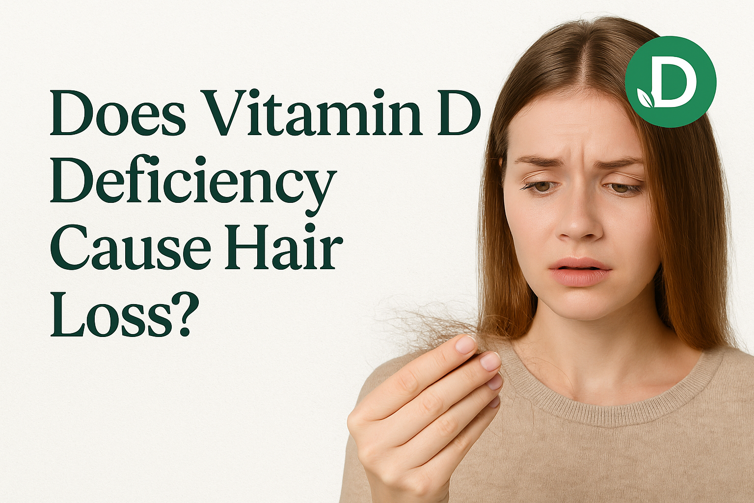 Does Vitamin D Deficiency Cause Hair Loss?